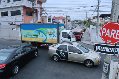 Intersección. En la calle Higueras también hay peligro de accidentes.
