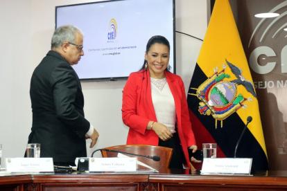 Diálogos. Antes de la pandemia el CNE y el TCE se reunieron para abordar los tiempos del calendario electoral.