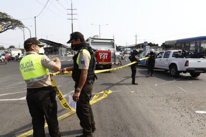 Un guardia fue asesinado la mañana del jueves, en la avenida 25 de julio, en el sur de Guayaquil.
