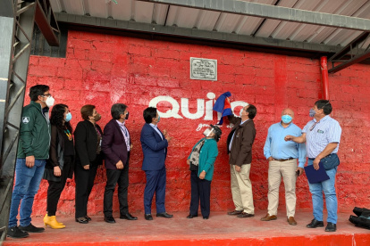 El alcalde, Jorge Yunda, entregó obras rehabilitadas