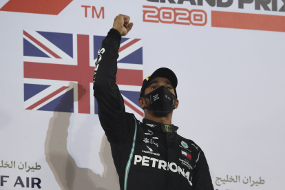El británico Lewis Hamilton ya está en los libros históricos de este deporte