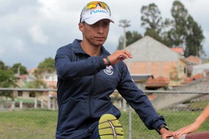 Andrés Chocho, marchista ecuatoriano que se alista para los Juegos Olímpicos de Tokio.