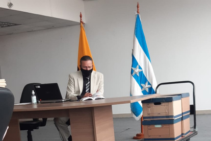Fuero. En manos del presidente de la Corte del Guayas, Alfonso Ordeñana, está el proceso de tráfico de influencias en la Prefectura.