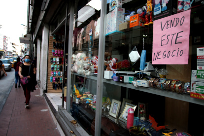 El 30 % de los negocios que funcionaban en el centro histórico cerraron sus puertas a raíz de la pandemia.