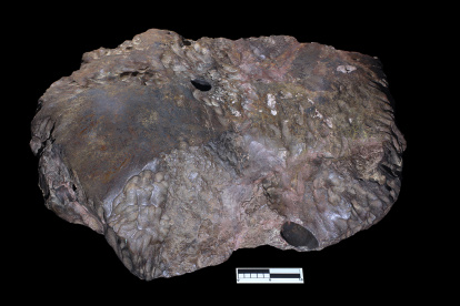 Meteorito hallado en Oklahoma, Estados Unidos.