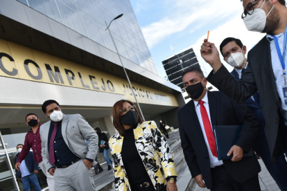 Raúl Delgado presidente de la AME y varios alcaldes del país presentarán una acción de protección en contra del Ministerio de Finanzas.