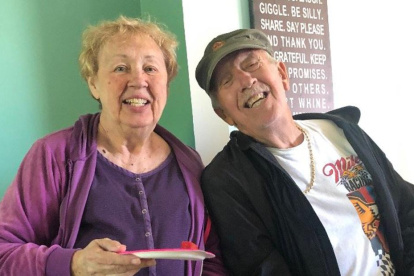 La pareja que falleció por COVID-19 con un minuto de diferencia.