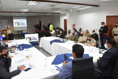 Cita. La tarde de este miércoles se instaló el Comité de Seguridad en Quito para evaluar los índices delictuales en la capital.