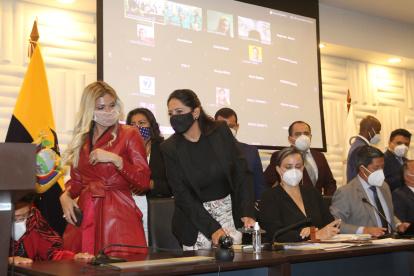 Quito. Los prefectos y prefectas sesionaron ayer en la sede del Consorcio de Gobiernos Provinciales.