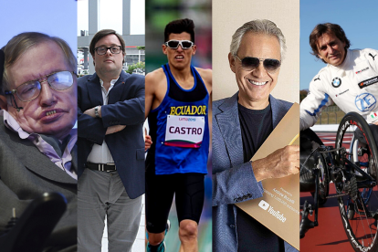 Hawking, Pineda, Castro y Boccelli, han alcanzado importantes logros en los espacios en los que se desenvuelven.