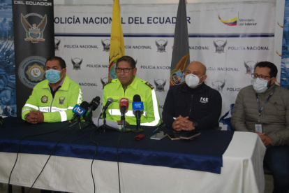 Informe. Cerca de la medianoche del miércoles el comandante de la Policía del Distrito Metropolitano Alain Luna informó los detalles de la captura.