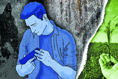 Ilustración de la columna "Civiles sin armas