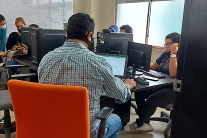 Desde hace unos meses los educadores acuden a los planteles para desarrollar algunas actividades.