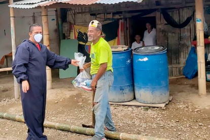 Todos los años la iglesia católica entrega este beneficio a las familias de escasos recursos.