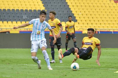 Barcelona y Guayaquil City se enfrentaron una vez este año en el Monumental. Fue empate 11.