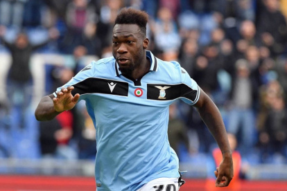 Felipe Caicedo, delantero ecuatoriano del Lazio, estuvo en la clasificación del Lazio.