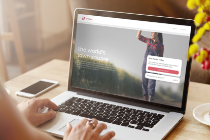 Se trata de la red social que quiere competir con Twitter y Facebook prometiendo olvidarse de la censura.