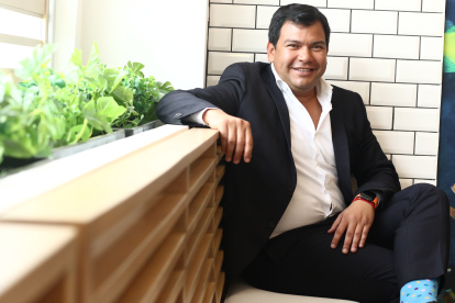 César Litardo es el presidente de la Asamblea Nacional.