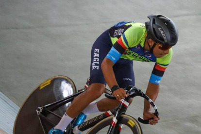 Sebastián Rodríguez durante las competencias en el torneo internacional de Cali.