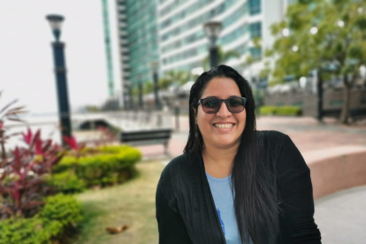 Blanca Moncada, periodista guayaquileña y autora de "Mis Historias Urbanas".