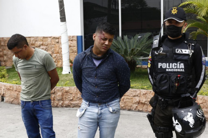 Los involucrados fueron detenidos con el dinero que se habían sustraído.