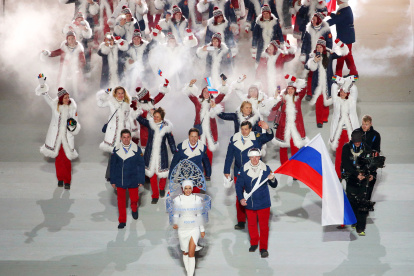 Recuerdo. Uno de los últimos actos a los que Rusia asistió fueron los Juegos de Invierno 2014.