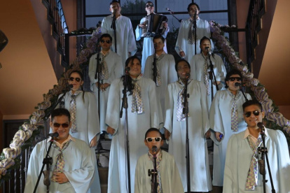 El coro Nota de Luz será parte de la programación artística de este sábado.