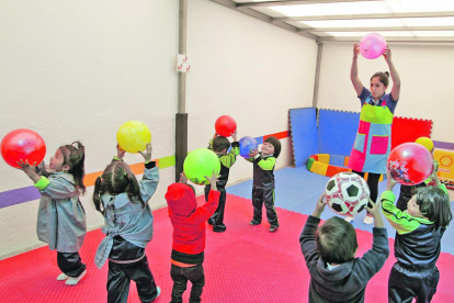 Los centros infantiles operaron con dificultades.