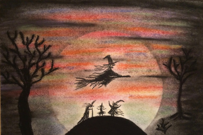 Una bruja en Navidad