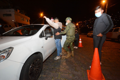 Desde ayer se intensifican los controles en la capital.