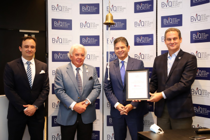 El Banco Guayaquil lanzó su bono social en la Bolsa de Valores de Quito