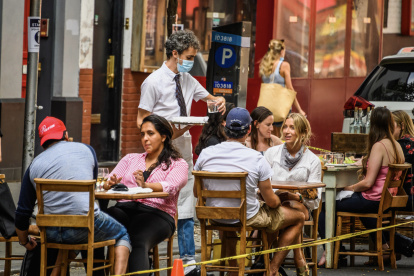 El Gobierno de Estados Unidos anunció un paquete de estímulos de 3 billones de dólares en meses pasados para reactivar la economía.