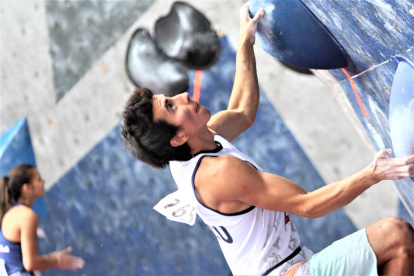 Experiencia. Granja, campeón mundial juvenil de velocidad en 2014 y 2017, comandó el torneo en el campeonato de varones.