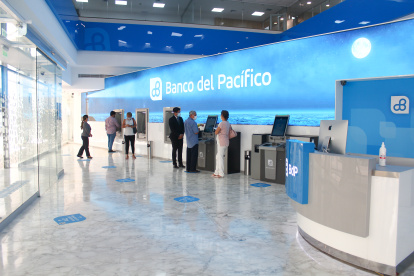 El edificio matriz ubicado en el centro de Guayaquil fue remodelado.