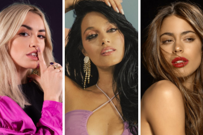 Lali, Oriana y Tini.