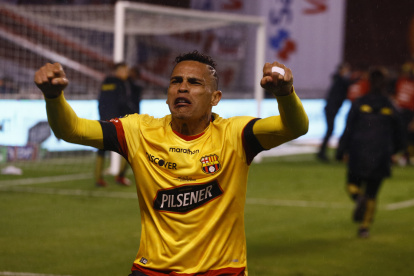 Jonathan Álvez, delantero de de Barcelona, acumula varios incidentes en su carrera deportiva.