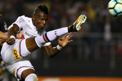 Entre los años 2015 y 2017, Robert Arboleda despuntó como uno de los mejores defensas ecuatorianos, por eso Sao Paulo se fijó en él.