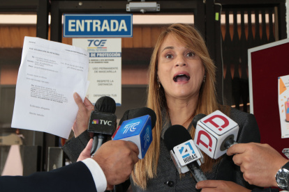 Sylka Sánchez anunció este 5 de enero que acudirán a varias instancias para demostrar que la impresión sería un proceso irregular.


Agencia (ag-extra ag-expreso ag-quito)