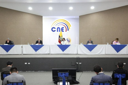 En el CNE la propuesta fue analizada en el pleno de la noche de ayer.