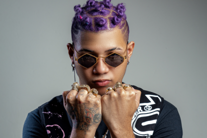 El Boza, es un artista panameño de 23 años.