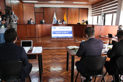 El martes 5 de enero se desarrollo la audiencia en el TCE para escuchar a los demandantes y los demandados.
