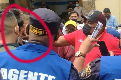 Giovanni Burneo Lupino no respondió a la agresión recibida el lunes pasado.