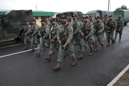 Logística. En la Brigada Patria se dispuso de toda la logística solicitada por la Fiscalía para la reconstrucción del 30S.