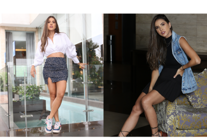 Andrea estudió Marketing y Publicidad.