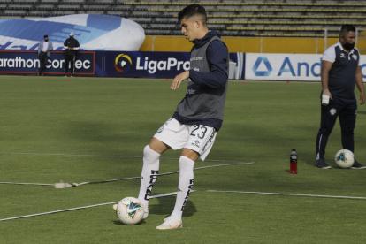 Luca Sosa llegó en 2018 a Ecuador para jugar en Deportivo Cuenca.