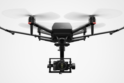 Sony Airpeak mid-flight with Sony Alpha™ full-frame mirrorless camera