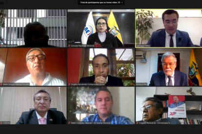 Los consejeros electorales participan este 12 de enero en el quinto Consejo Consultivo con las organizaciones políticas.