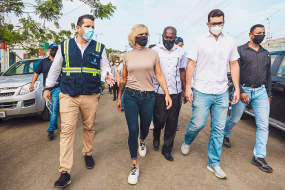 Figura. La alcaldesa en una reciente aparición pública.