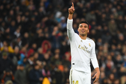 Casemiro aparece como el jugador más valioso edl Real Madrid con 72,6 millones de euros ($ 88,5 millones).
 FBL-ESP-LIGA-REAL MADRID-SEVILLA