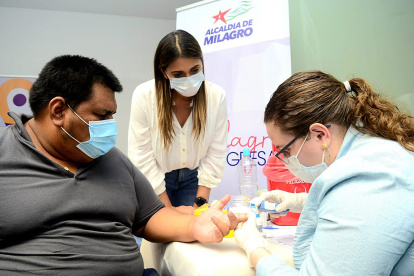 Los asistentes se han tomado pruebas esta mañana.